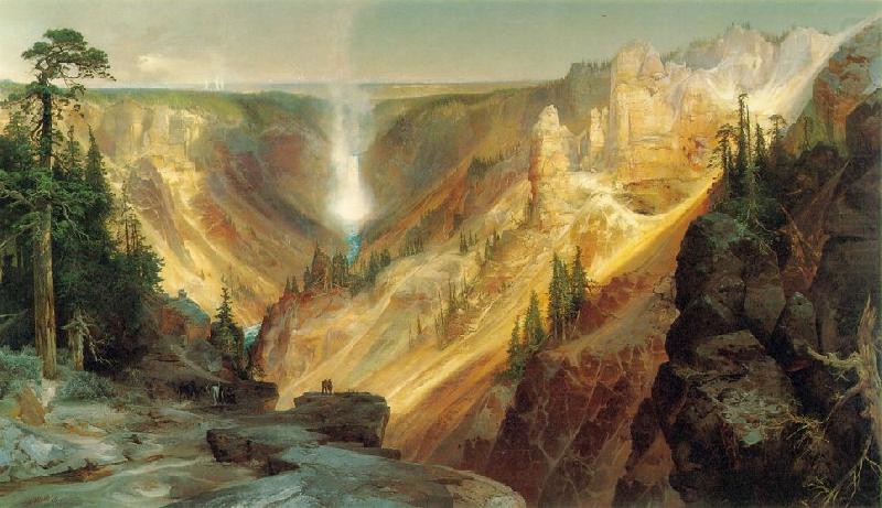 Thomas Moran Grand Canyon of the Yellowstone china oil painting image